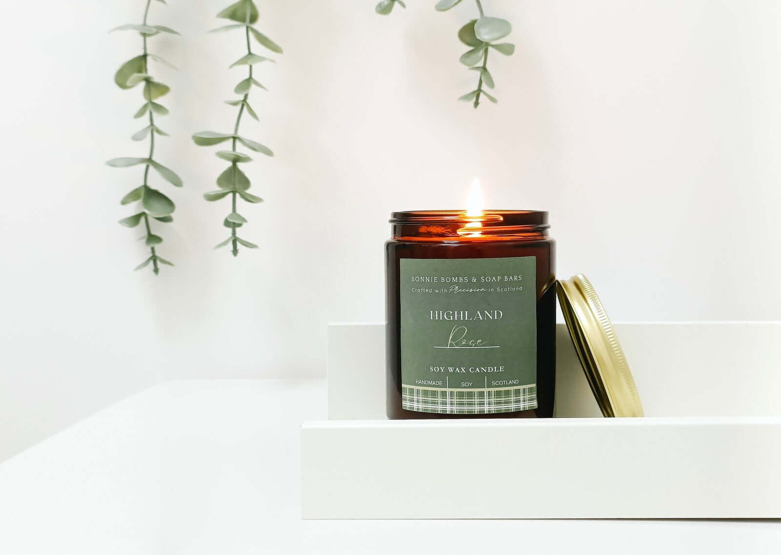 Highland Rose Soy Candle