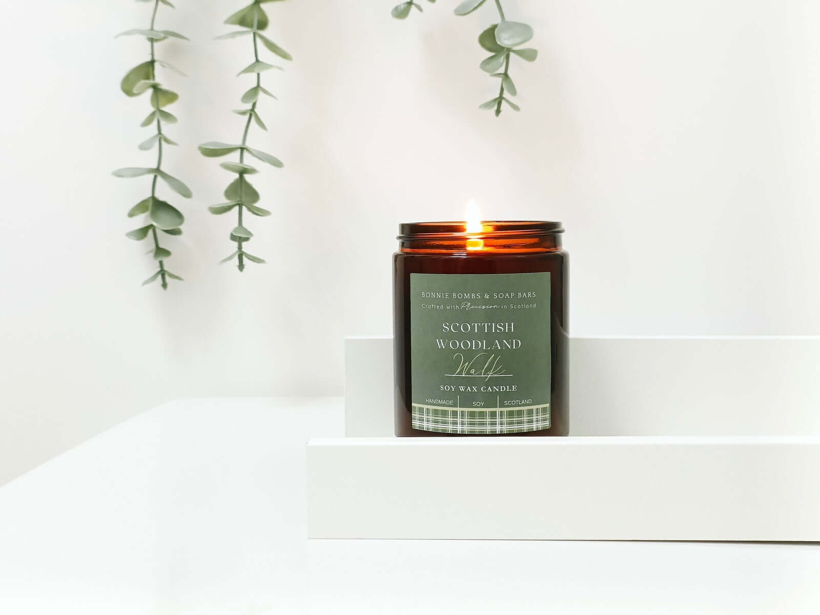 Scottish woodland walk soy candle