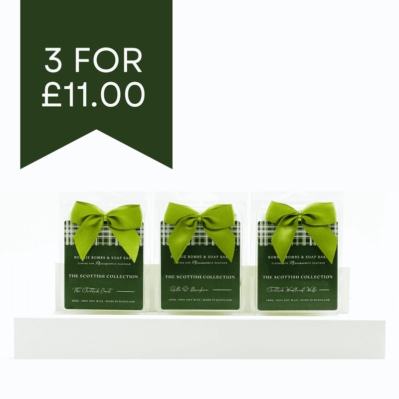 3 For £11.00 - Scottish Inspired wax melts