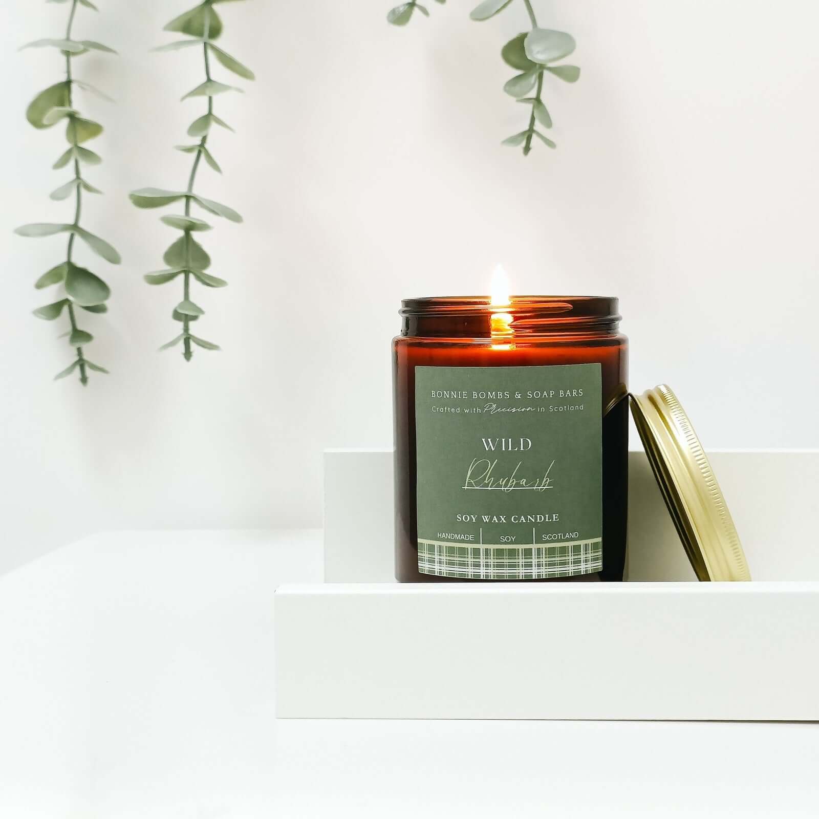 Wild Rhubarb Soy Candle