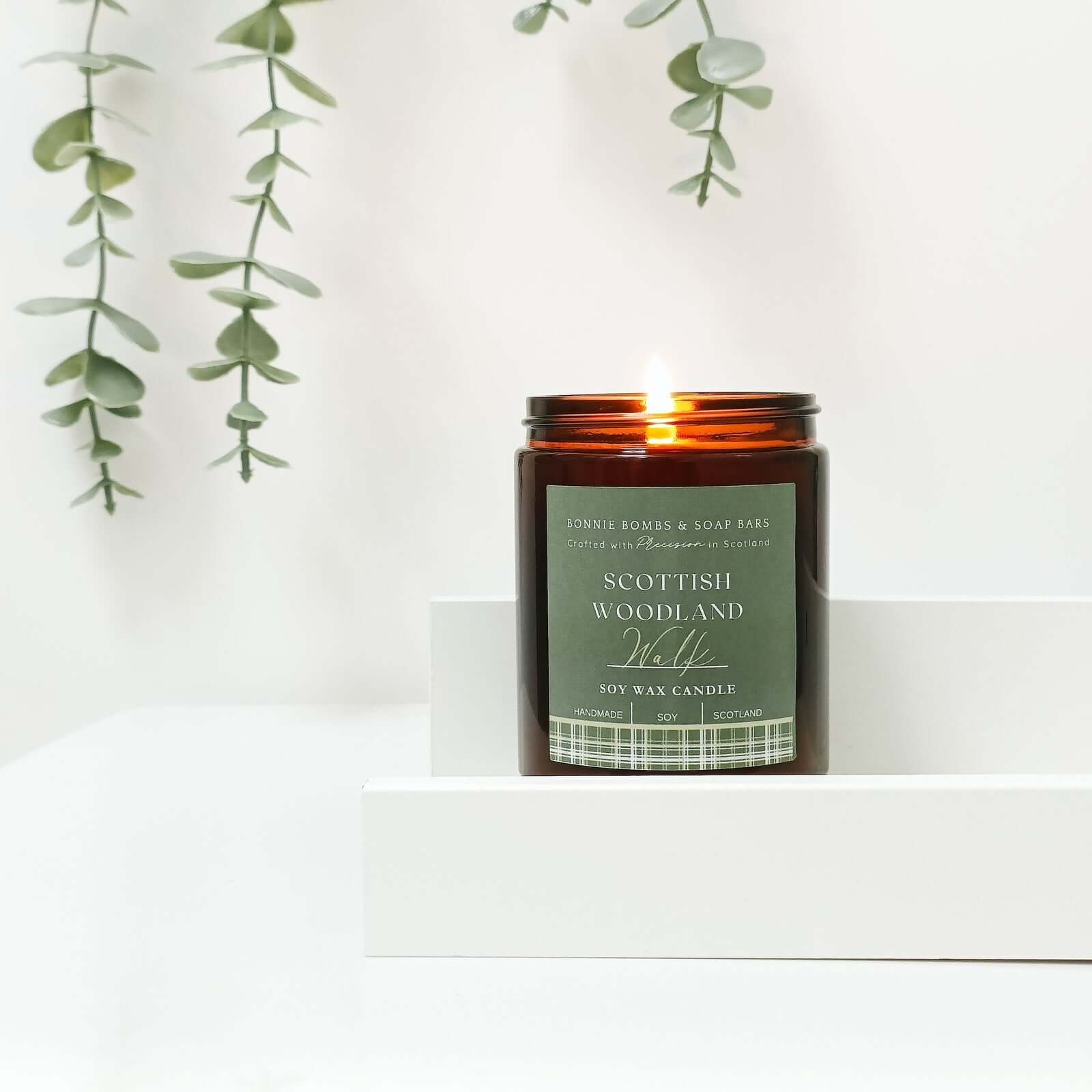 Scottish woodland walk soy candle