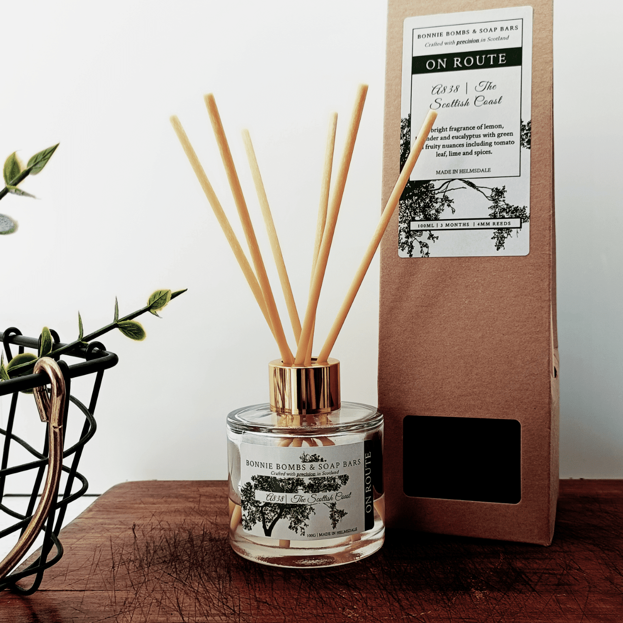 A838 | The scottish coast reed diffuser